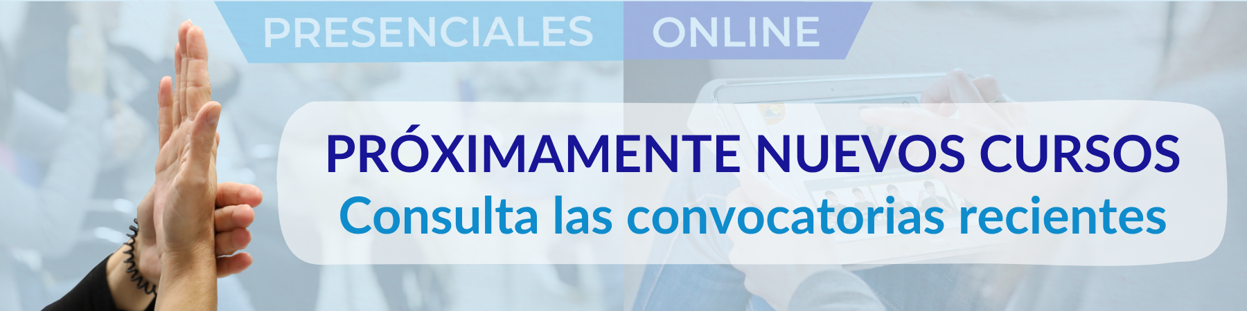 Proximamente nuevos cursos