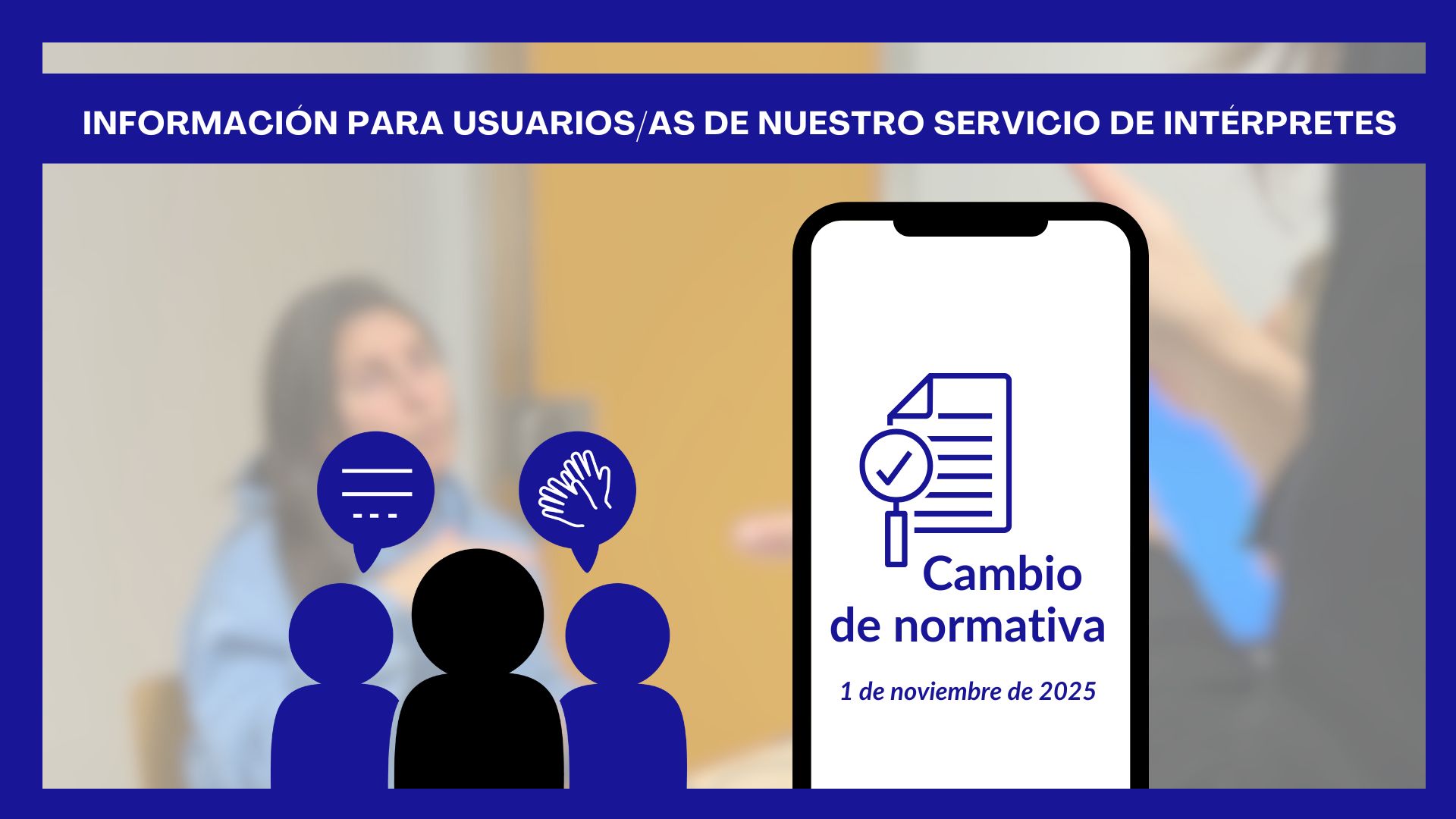 Video Aviso cambio de normativa