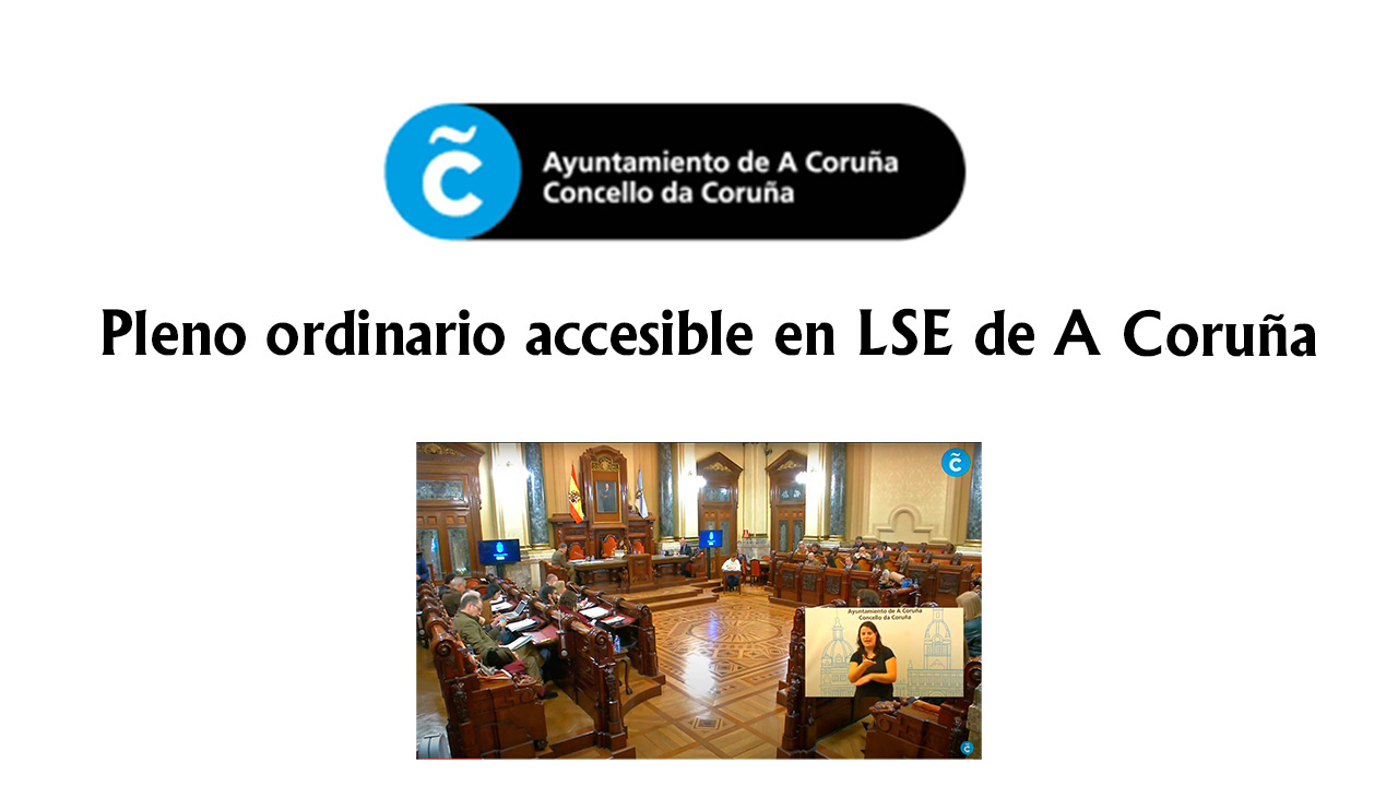 Pleno ordinario de A Coruña - 9 abril 2026